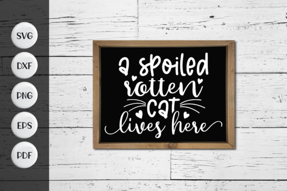 A Spoiled Rotten Cat Lives Here Embroidery Review