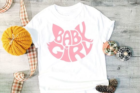 Baby Girl Cat Shape SVG Cut File Review