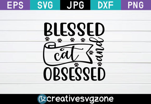 Blessed and Cat Obsessed Embroidery Design Review