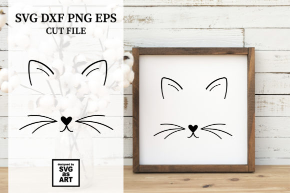 Cat Face SVG Cut File Review