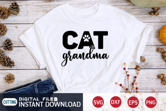 Cat Grandma Svg Review for Embroidery Projects