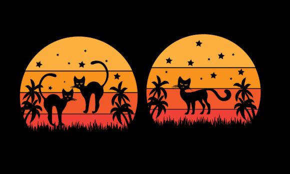 Cat Lover Sunset Svg Review