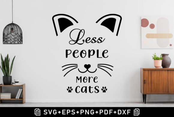 Cat Lover SVG for Embroidery Projects