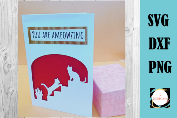 Cat Lovers Card Svg Design Review