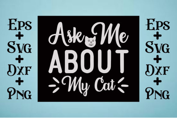 Cat Svg Design for Embroidery Projects