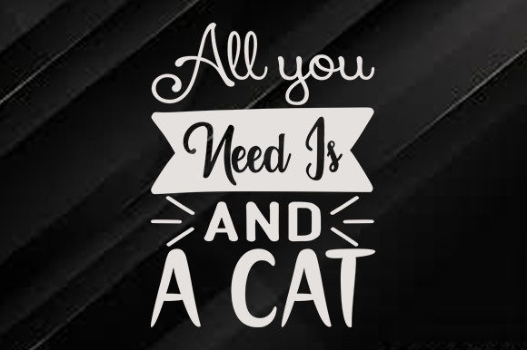 Cat Svg Design for Embroidery Projects