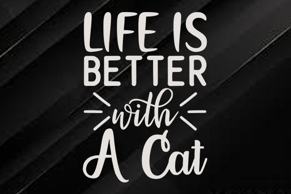 Cat Svg Design for Embroidery Projects
