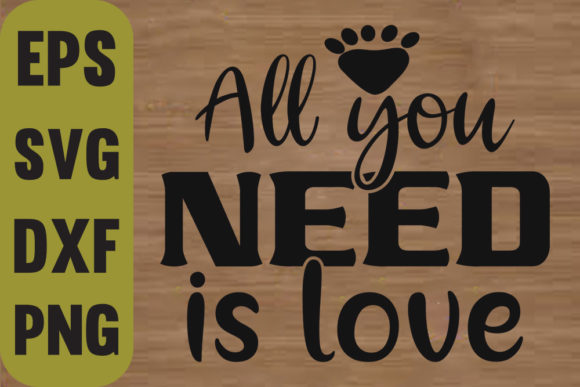 Cat Svg Design with Love