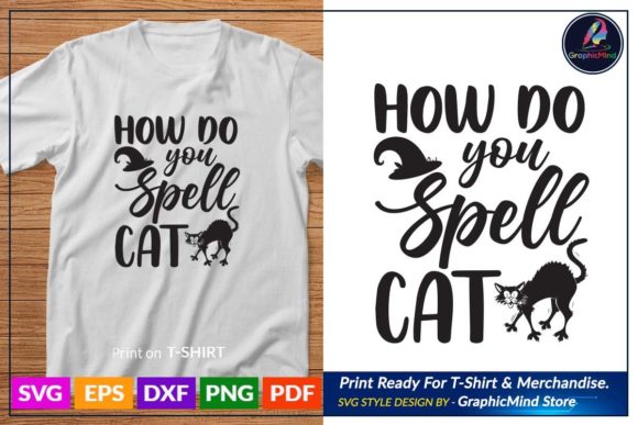 Cat SVG T Shirt Graphic Review