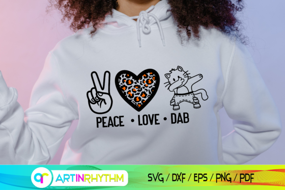 Dab Svg, Peace Love Svg, Cat Lover Svg Review