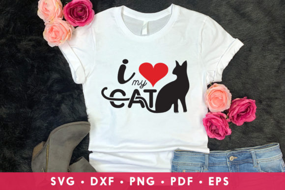 I Love My Cat Valentine Pet SVG Review