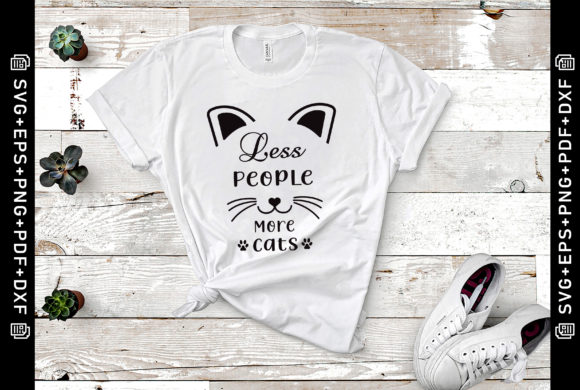 Less People More Cats SVG Review for Embroidery Projects