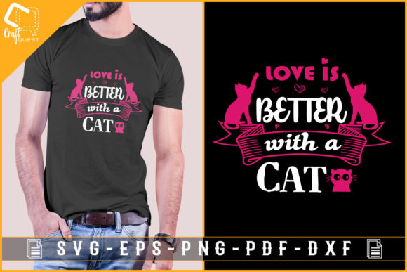 Love is Better with a Cat Embroidery Review